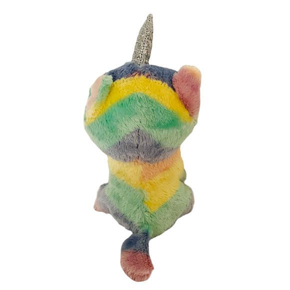 Ty Beanie Boos Cat Unicorn Heather Unicat Plush Toy Stuffed Animal No Tag 6" - Picture 5 of 9